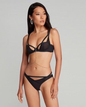 Dámské Doplňky Agent Provocateur Bougie Body Chain Zlaté CZ | I48-9502