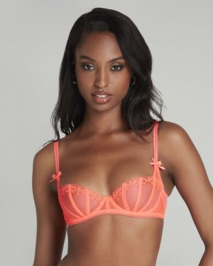 Dámské Podprsenky Agent Provocateur Florina Balconette Underwired Bra Oranžové CZ | T24-1578
