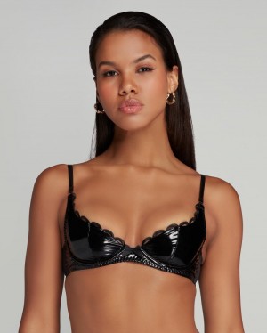 Dámské Podprsenky Agent Provocateur Zarya Demi Cup Bra Černé CZ | W67-5420