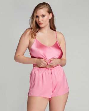 Dámské Pyžama Agent Provocateur Arlette PJ Krátké Růžové CZ | W02-3526
