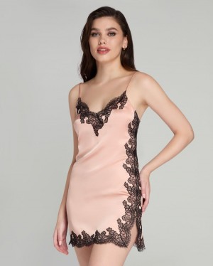 Dámské Uklouznutí Agent Provocateur Amelea Krátké Slip Růžové CZ | M49-3181